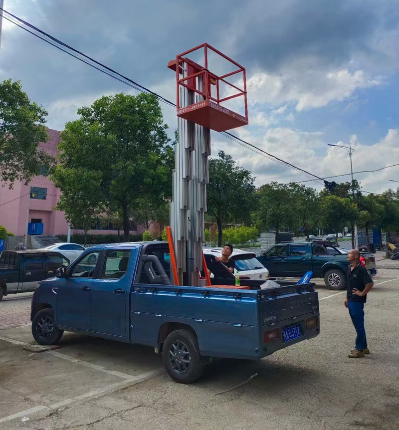 吴忠车载铝合金式高空作业车